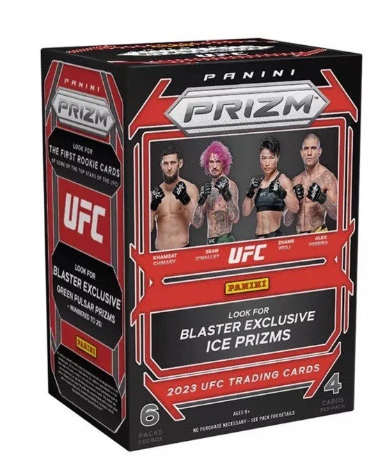 2023 UFC PANINI PRIZM LOOK FOR BLASTER EXCLUSIVE ICE PRIZMS