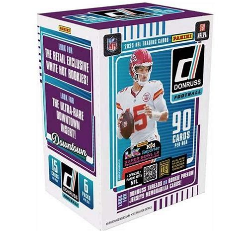 2025 Panini Donruss Football NFL Blaster Box