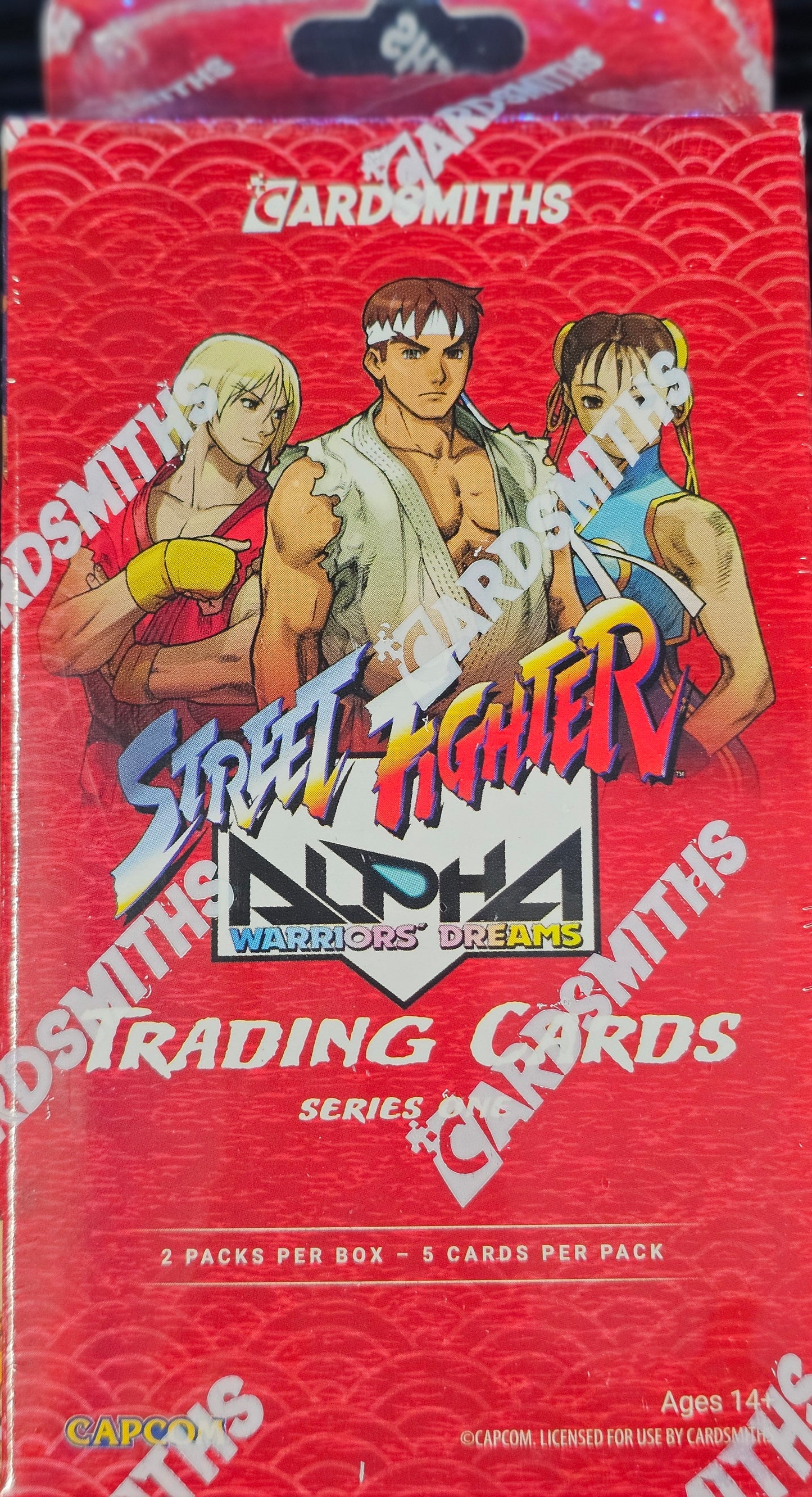 CARDSMITHS STREET FIGHTER ALPHA TRADING CARDS