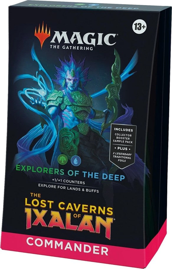 MAGIC THE GATHERING The Lost Caverns of Ixalan Commander Deck - Explorers of the Deep