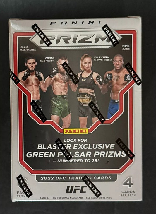2022 PANINI PRIZM UFC FACTORY BLASTER BOX