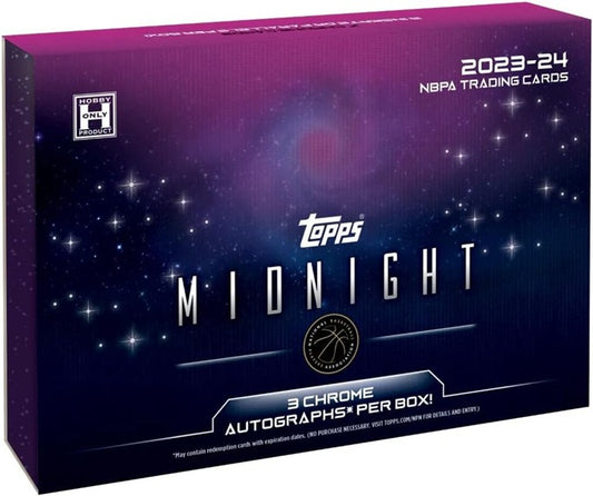 2023/24 TOPPS MIDNIGHT BASKETBALL BOX (7 cards/box)