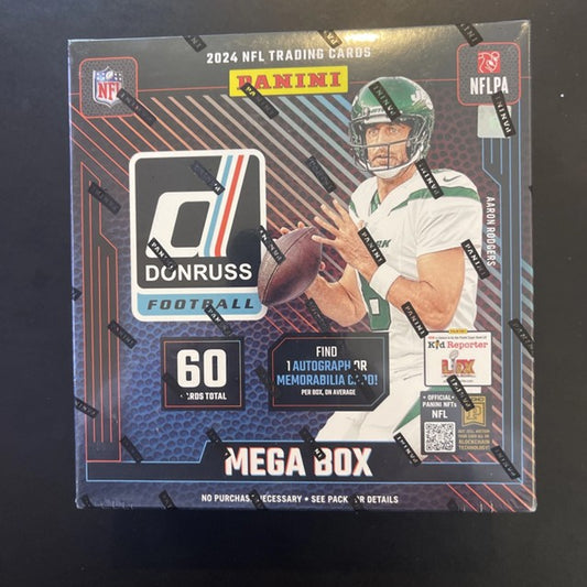 2024 Panini Donruss Football - (Mega Box - Sealed ) NFL Cards
