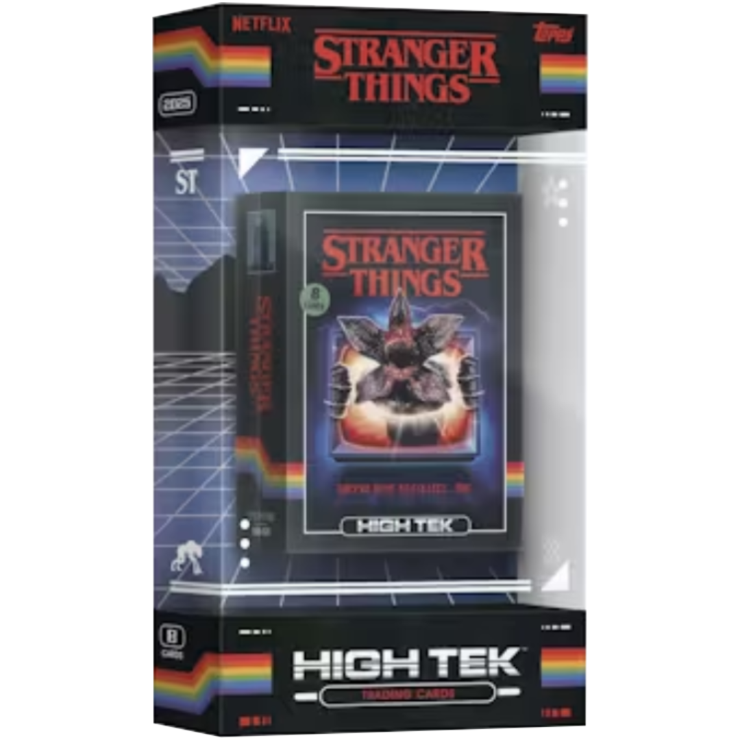 2025 Topps Stranger Things High-Tek Hobby Box Sealed