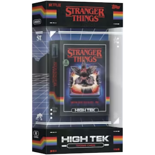 2025 Topps Stranger Things High-Tek Hobby Box Sealed