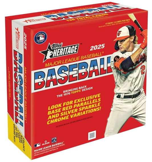 2025 TOPPS HERITAGE MEGA BOX MLB BASEBALL