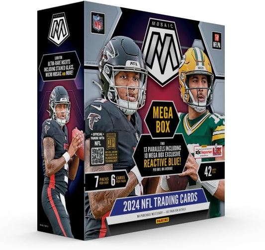 2024 NFL PANINI MOSAIC MEGA BOX