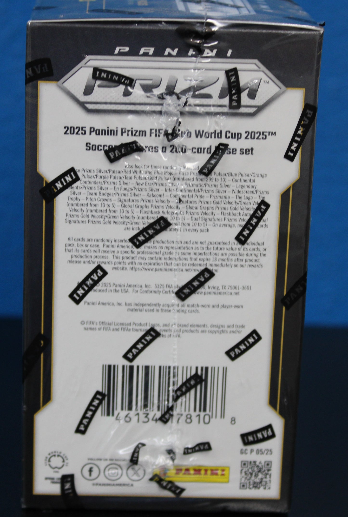 2025 Panini Prizm FIFA Soccer Blaster Box