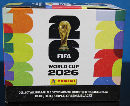2026 Panini FIFA World Cup Sticker Box 25-Count