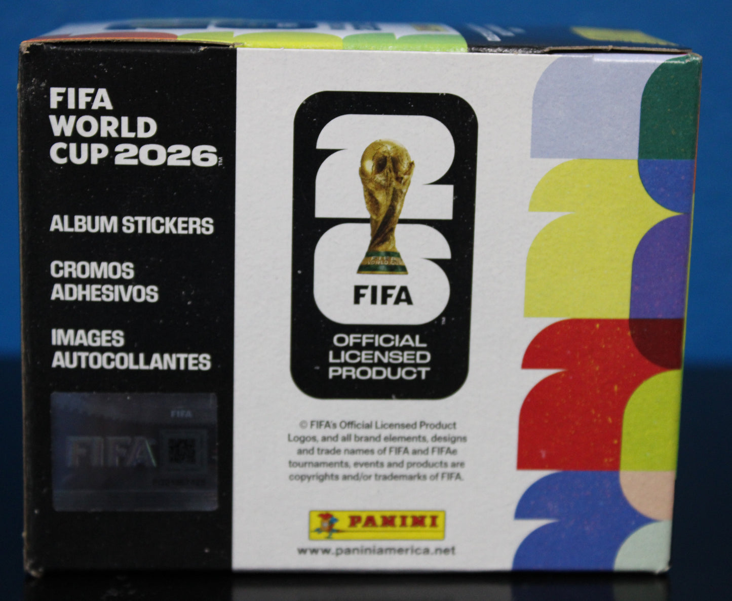 2026 Panini FIFA World Cup Sticker Box 25-Count