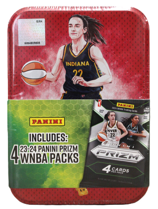 2023-24 Panini WNBA PRIZM Caitlin Clark Limited Collectible Red Tin SEALED