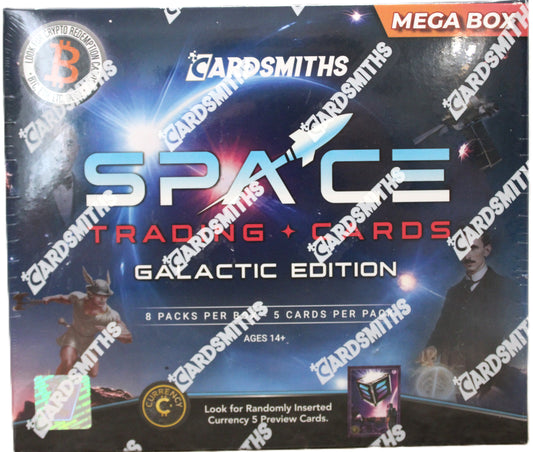 Cardsmiths SPACE Trading + Cards Galactic Edition 8-Pack Mega Box (B-41)