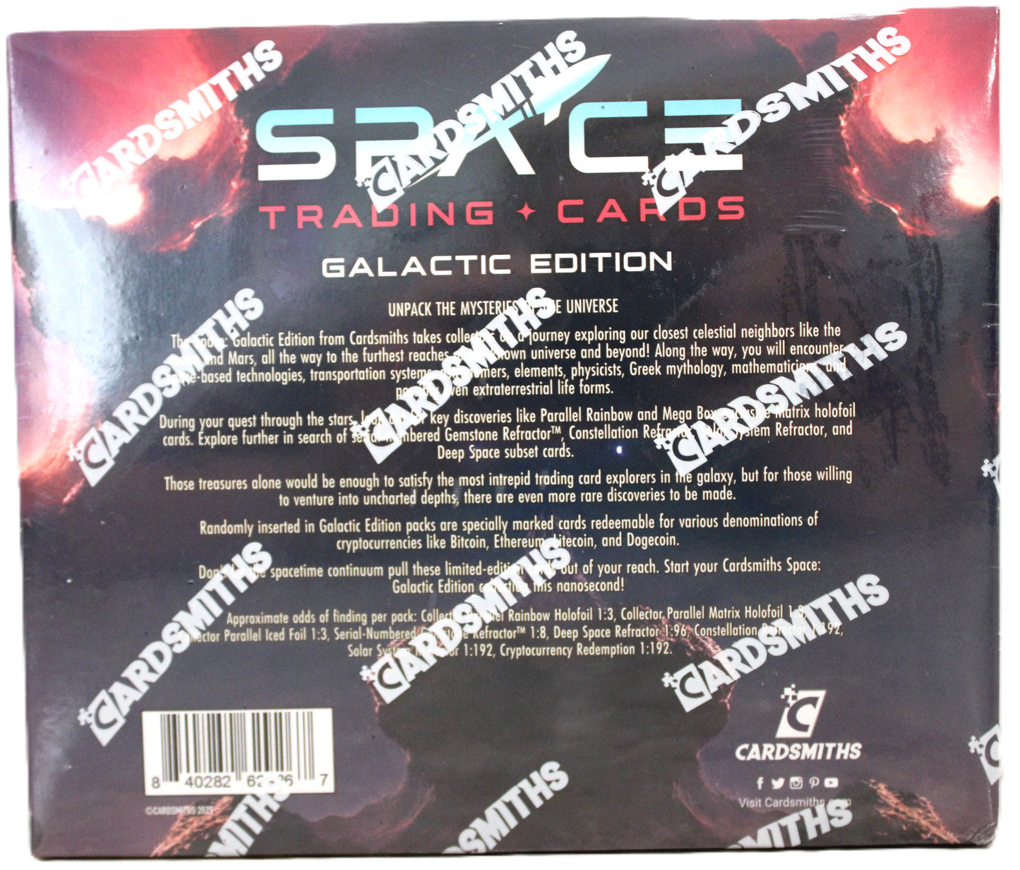 Cardsmiths SPACE Trading + Cards Galactic Edition 8-Pack Mega Box (B-41)