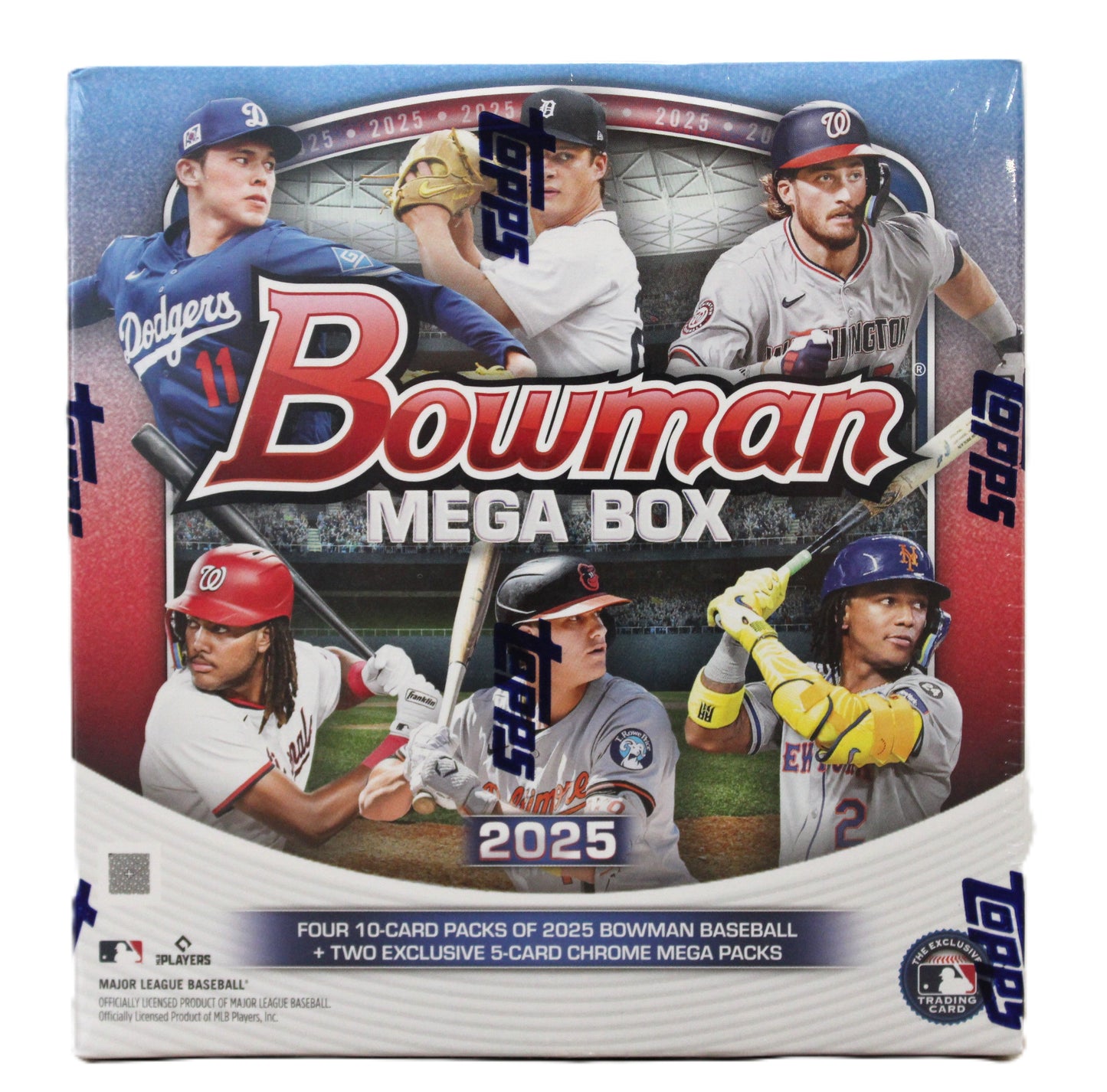 2025 Topps Bowman Baseball MLB Mega Box Factory Sealed New!