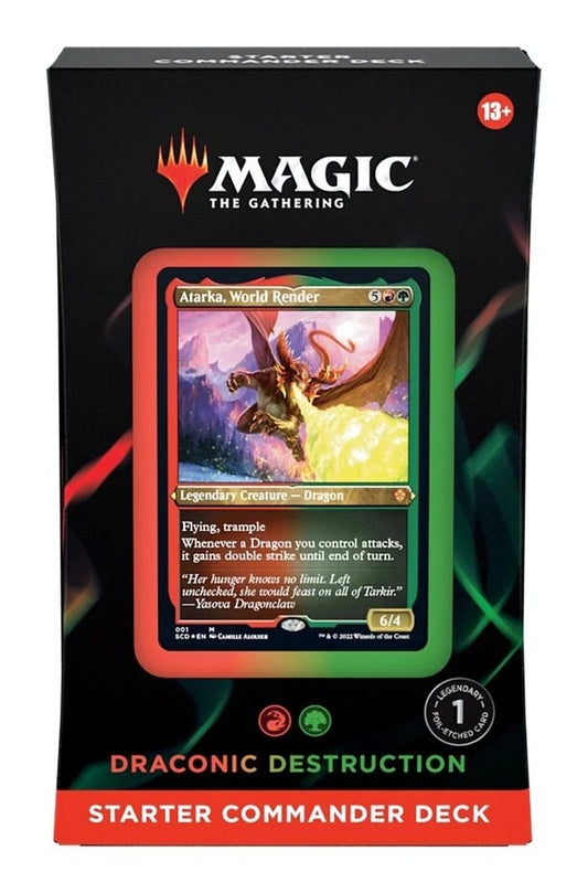 Magic the Gathering - Starter Commander Deck - Draconic Destruction