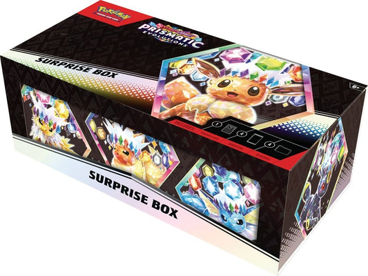 Pokémon Scarlet and Violet - Prismatic Evolutions - Surprise Box